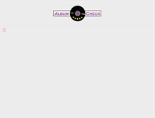 Tablet Screenshot of albumcheck.de